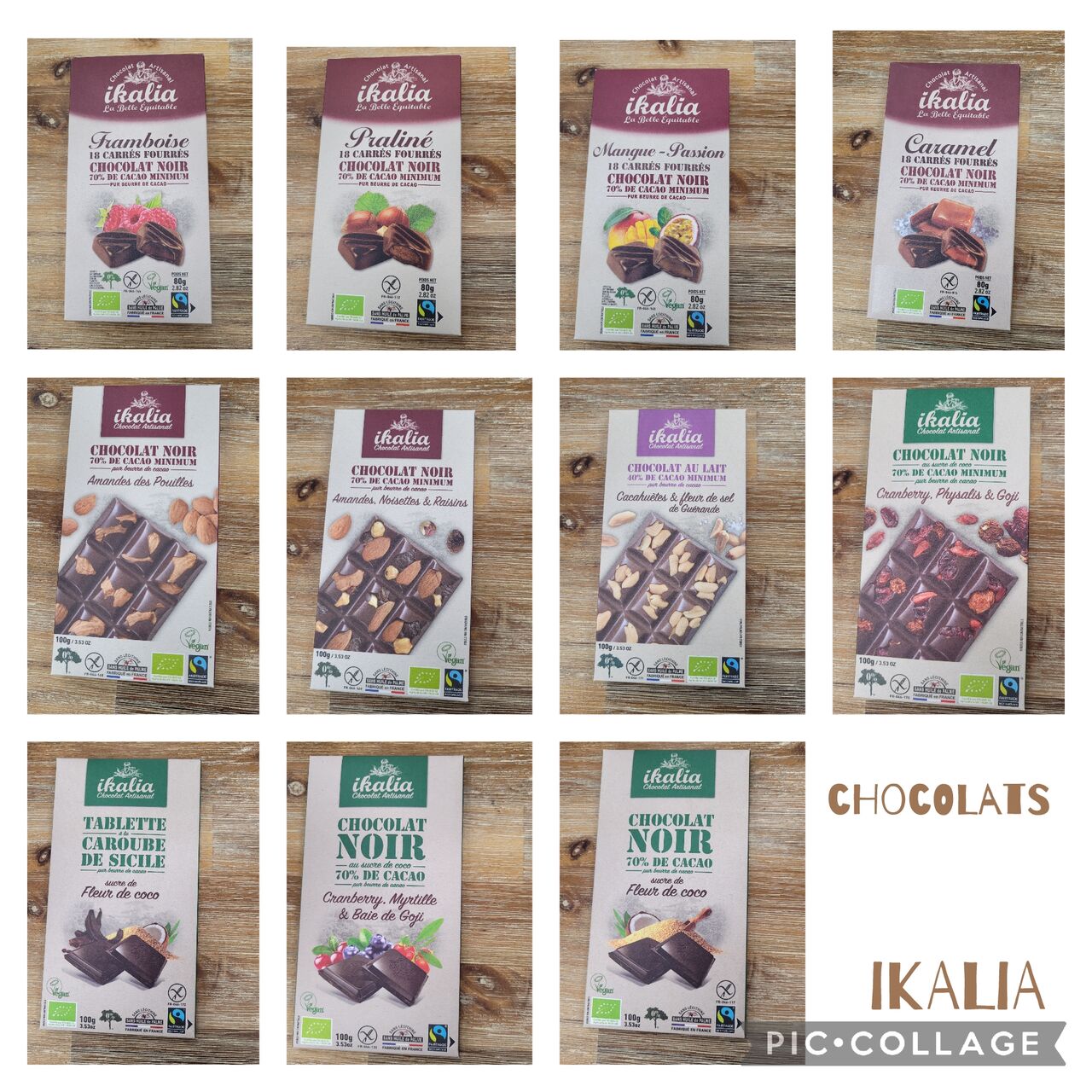 les chocolats Ikalia disponible en boutique !