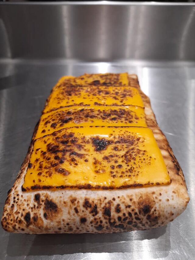 Tacos gratinage cheddar 