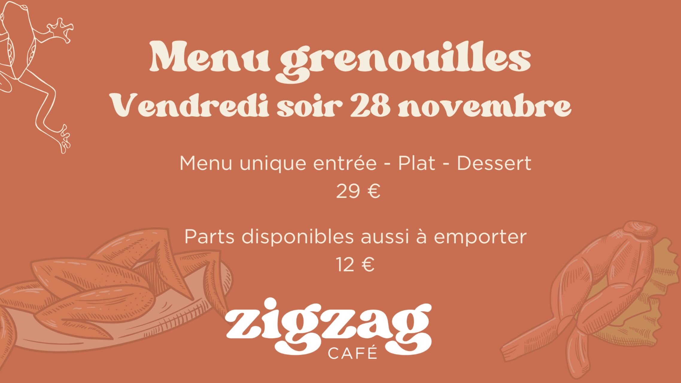 Soirée cuisses de grenouilles