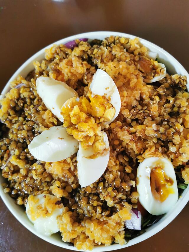 Ensalada de lentejas