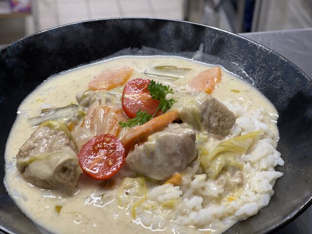 Blanquette de veau riz