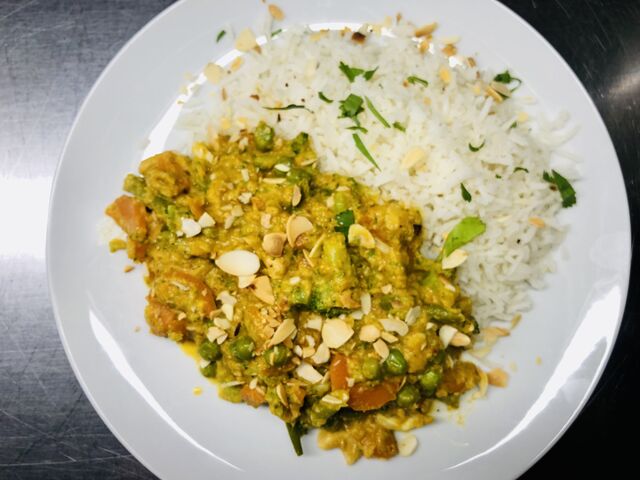 Korma de légumes 