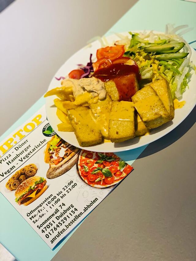 Vegan Tofu Teller