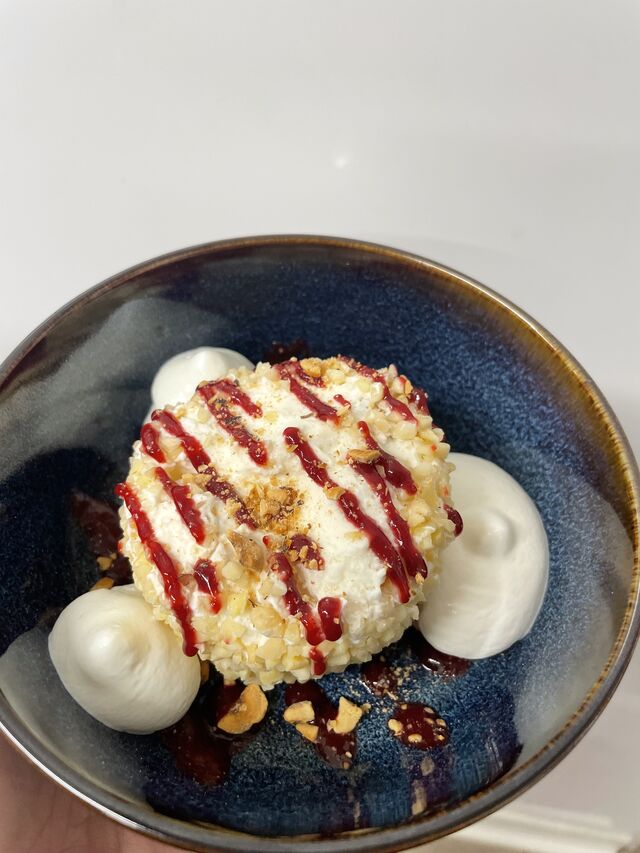 Nougat glacé aux amandes 