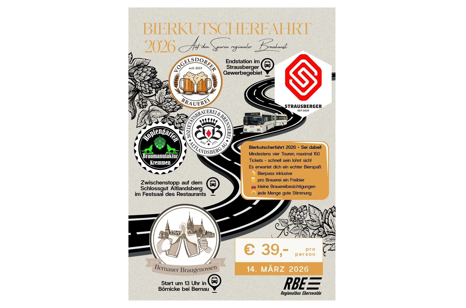 Bierkutscherfahrt 14.03.2026