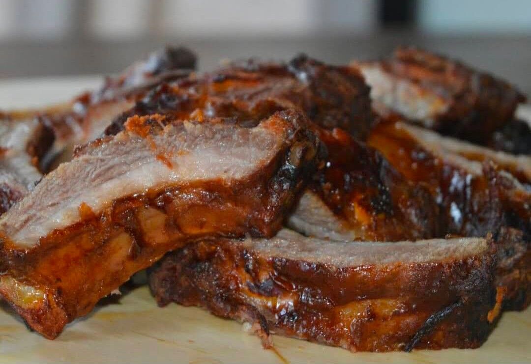 Costine di maiale alla bbq