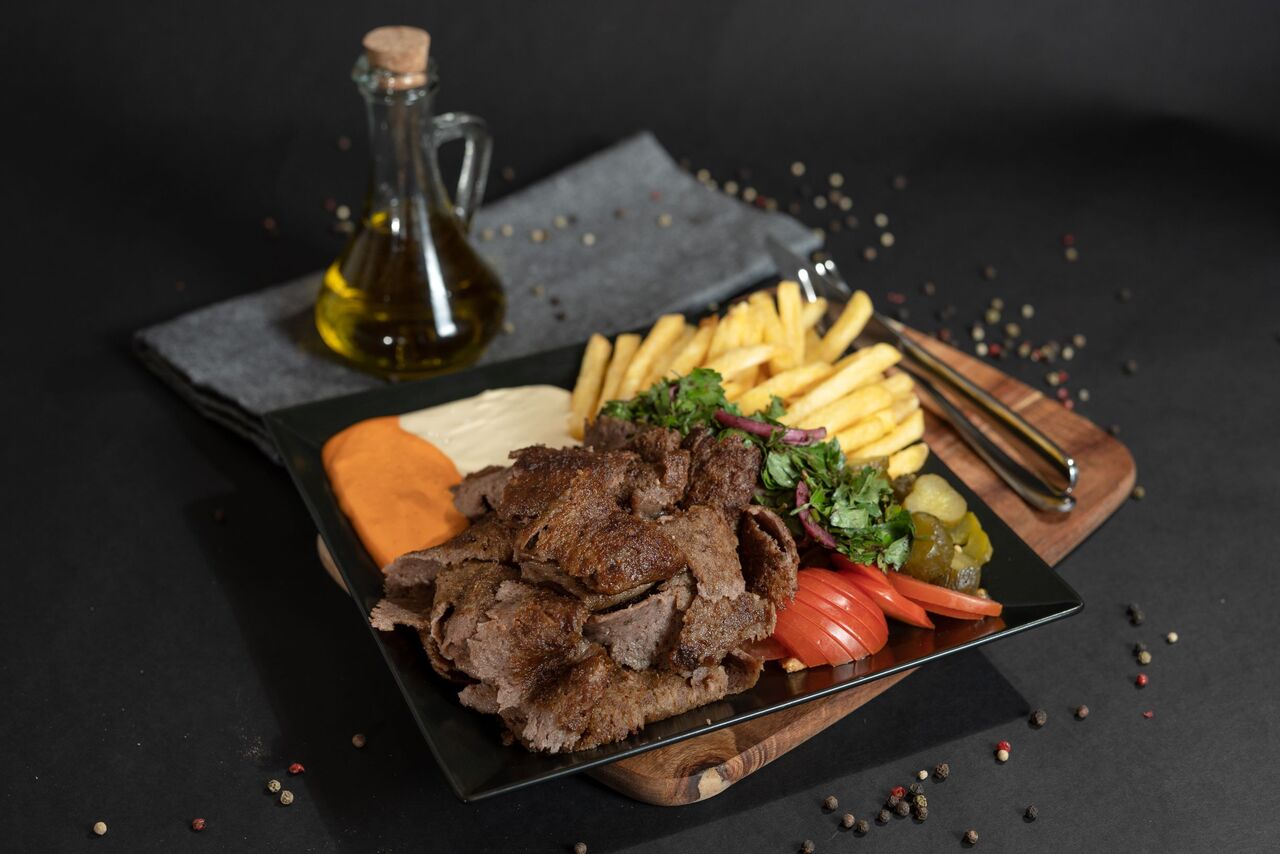 Shaorma vita angus farfurie