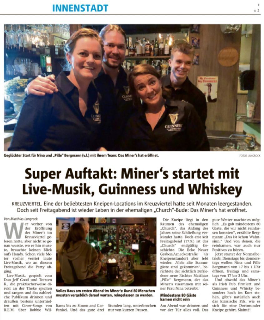 Neueröffnung 09/2021