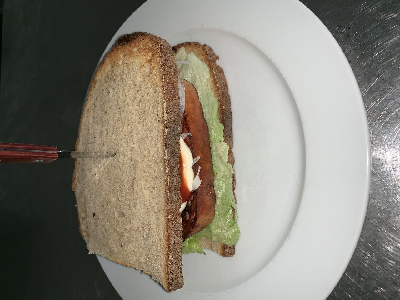Besenburger mit Fleischkäse
