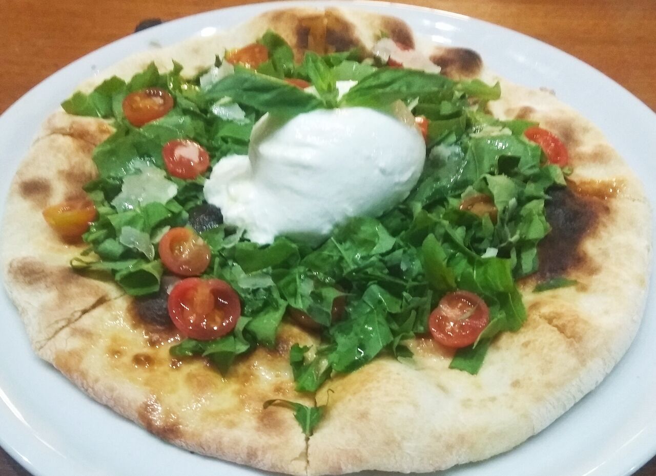 Focaccia de burrata
