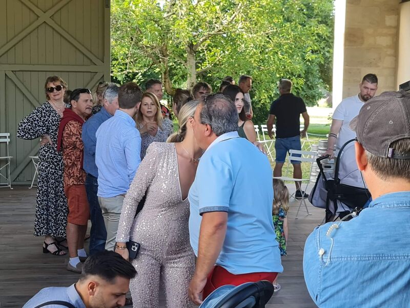 Veille de mariage d'Hillary et Giovanni au château Gassies à Latresne 