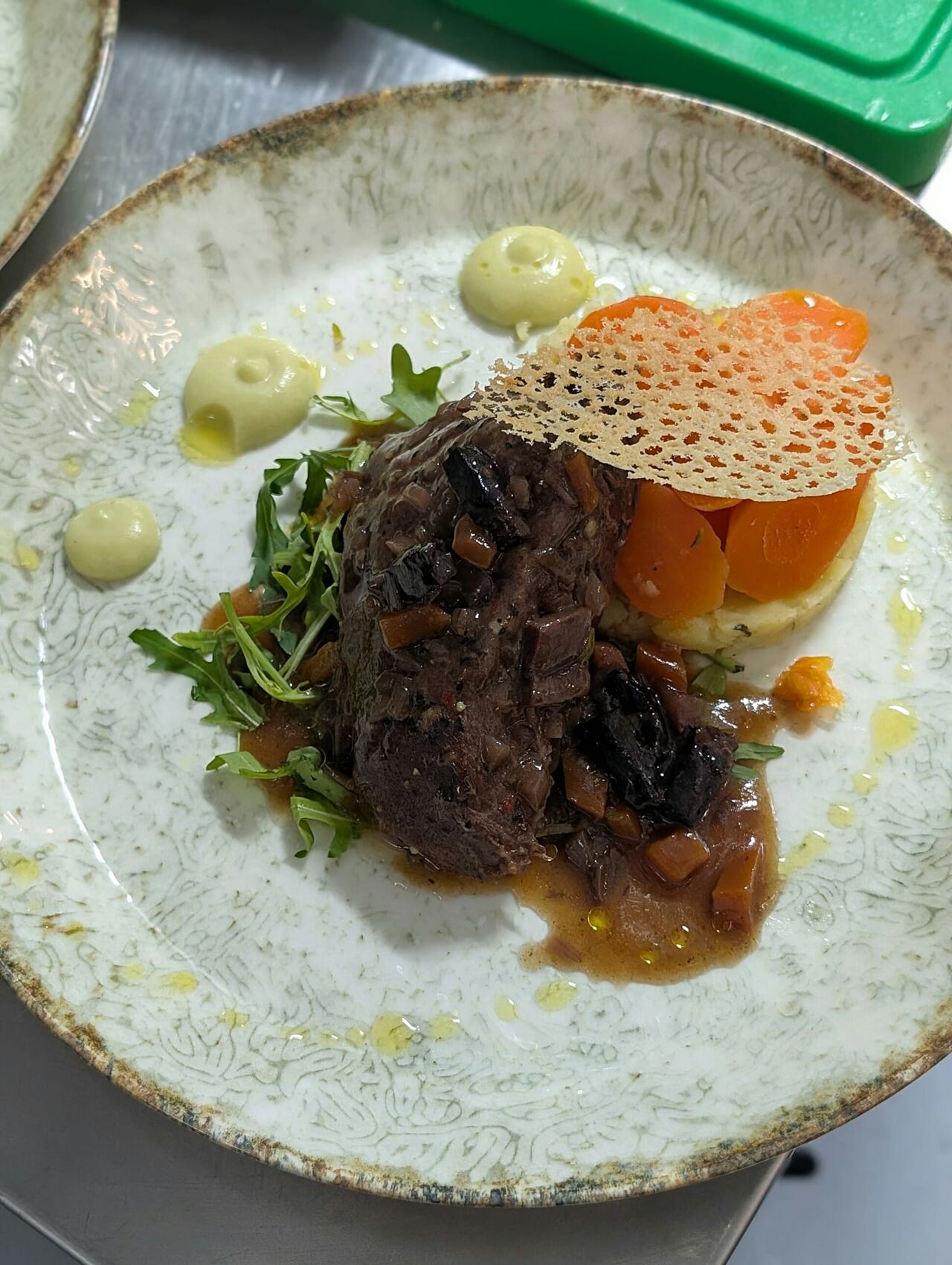 Obrajori de vita cu duo de cartofi&morcov