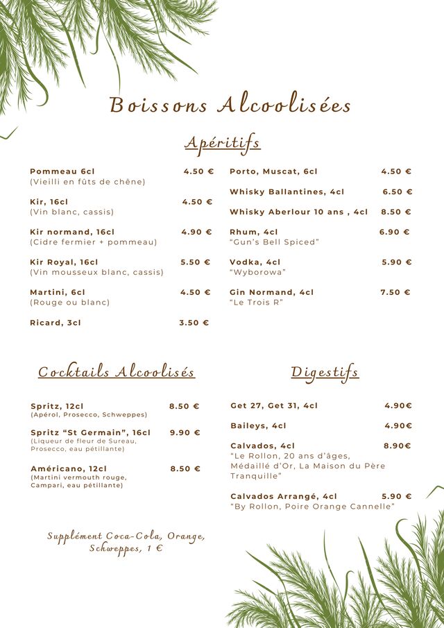 Les Boissons Alcoolisés