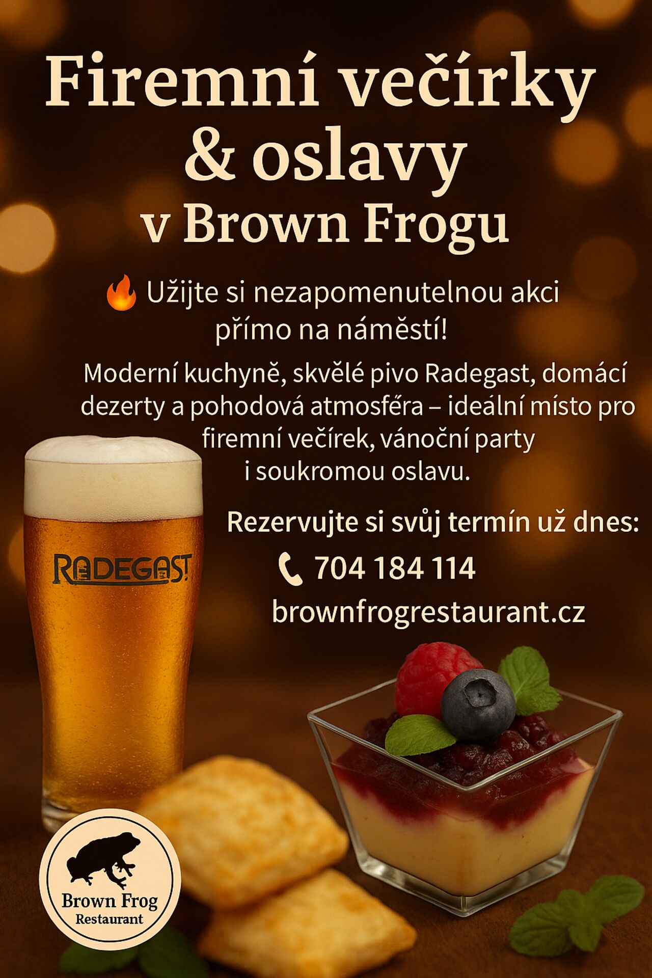 Firemní večírky a oslavy