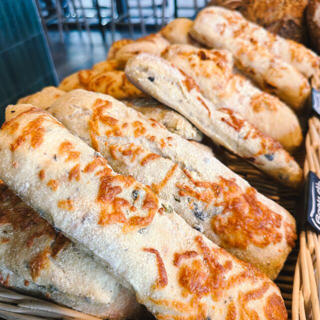 Baguette olive et baguette chorizo