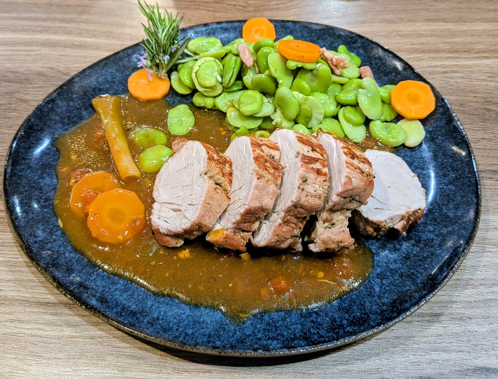 Filet mignon aux fèves 9.50€ à emporter