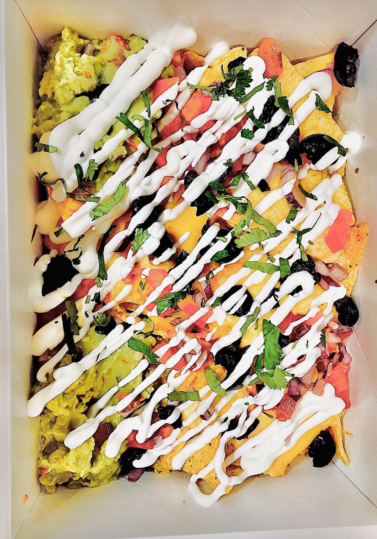 Les nachos à partager