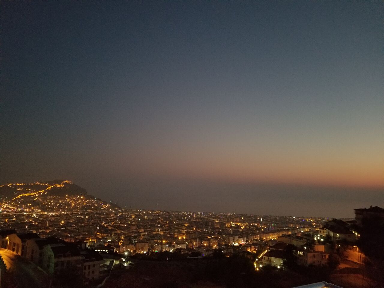 mojo cafemizden Alanyamızın gün batımı