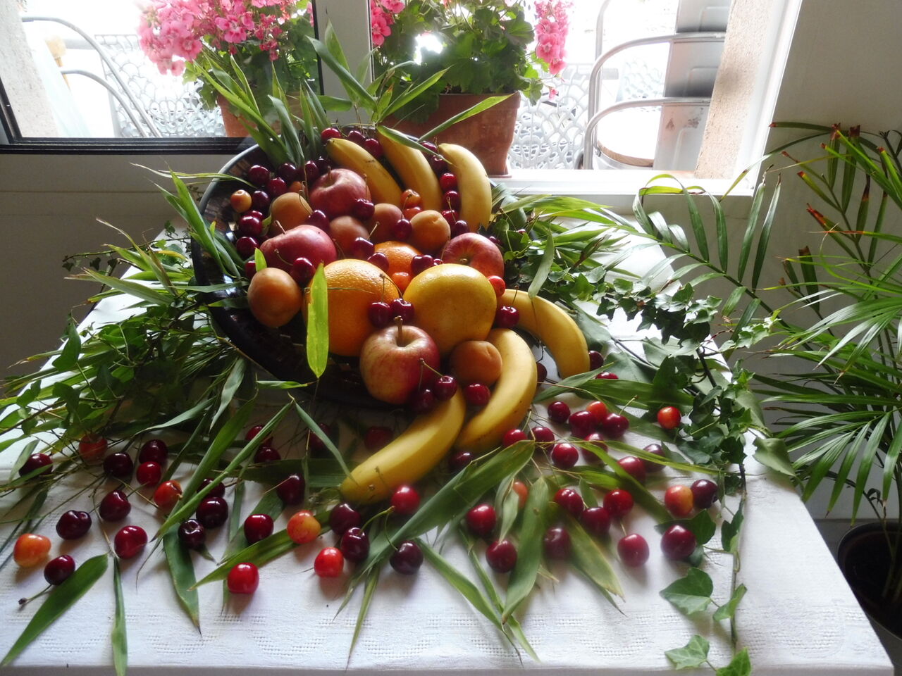 Corbeille de Fruits décoration buffet