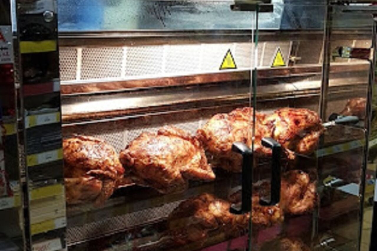 Poulets rotis