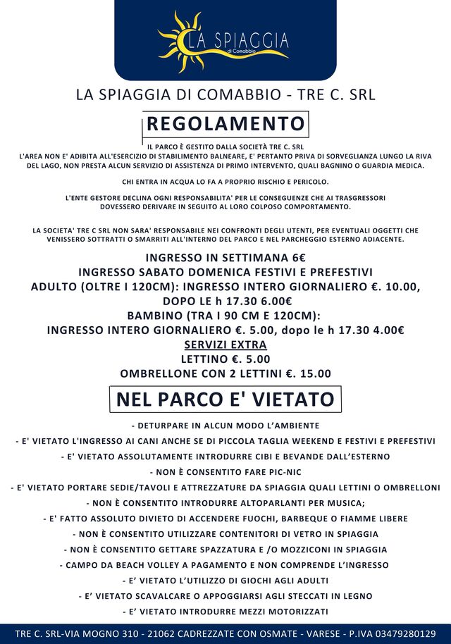 il nostro regolamento