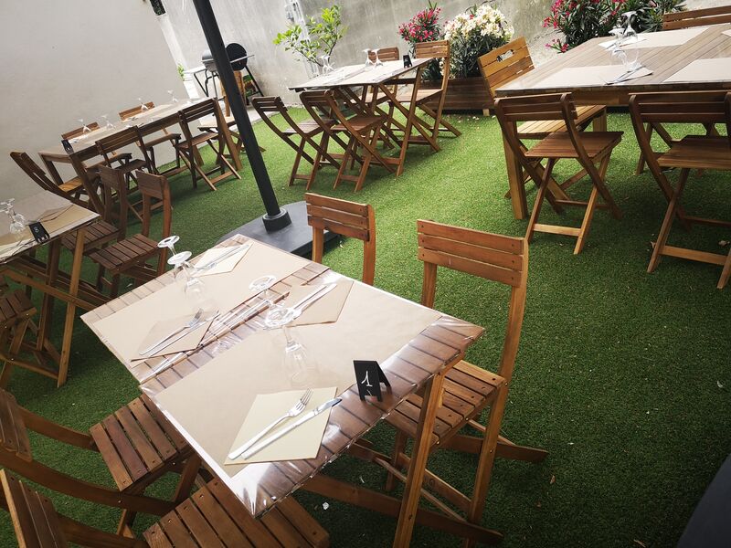 La Terrasse extérieure