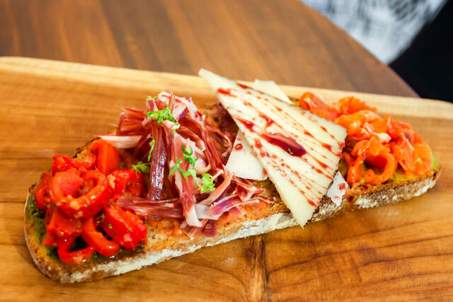 La tartine de l'Art'ôme du vin