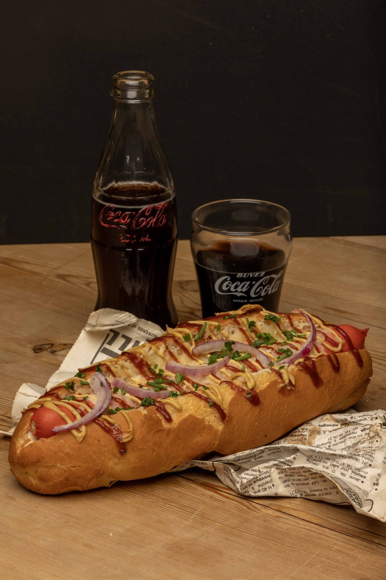 Le Hot Dog Américain