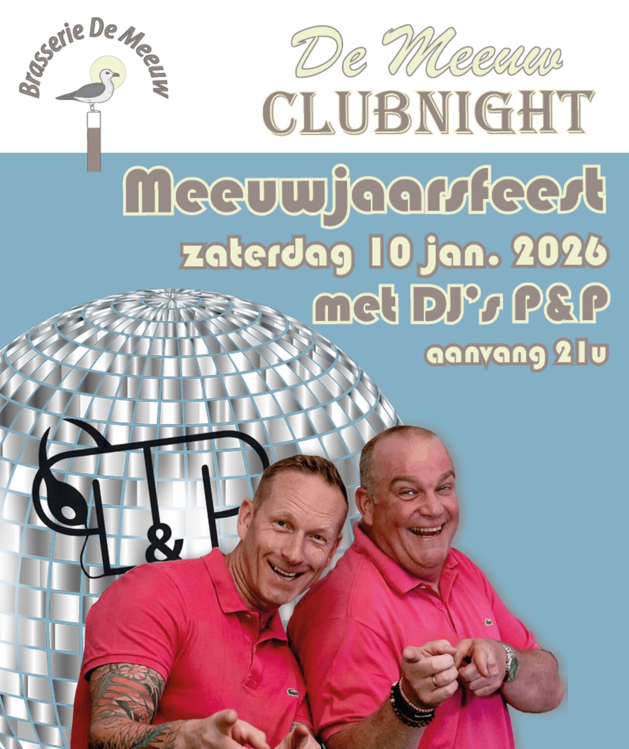 Meeuwjaarsfeest - Zaterdag 10 Jan. 2026
