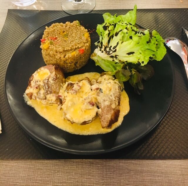 Filet mignon de porc / quinoa
