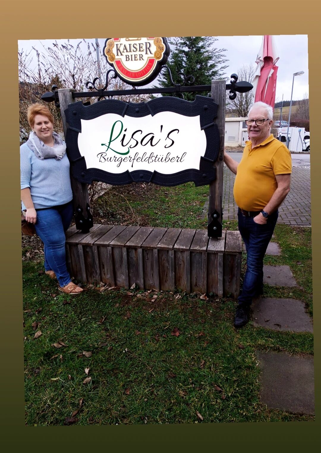 Unsere Chefin mit Lebensgefährten Christian 