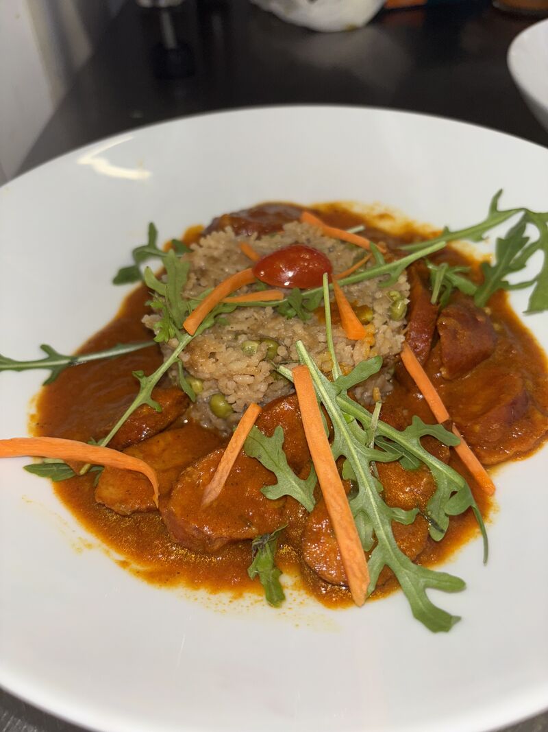 Rougail, saucisse