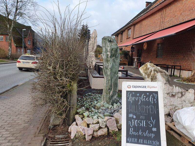 Straßenansicht Hauptstr. 32 im Herzen von Hammoor