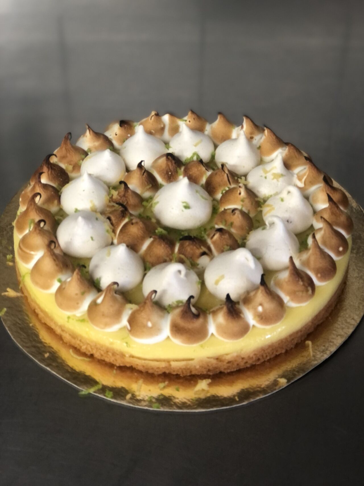 Tarte citron meringuée