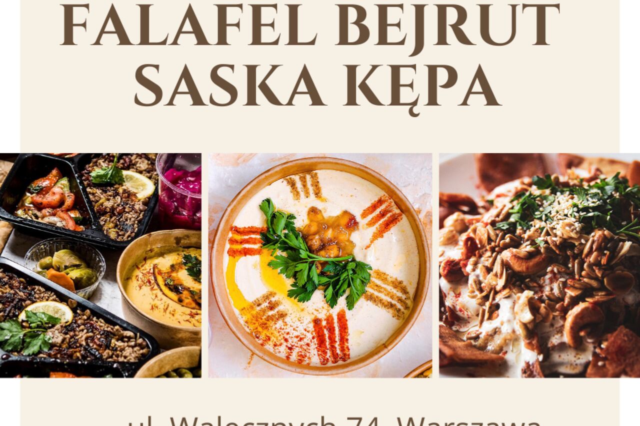 FALAFEL BEJRUT ZAPRASZA