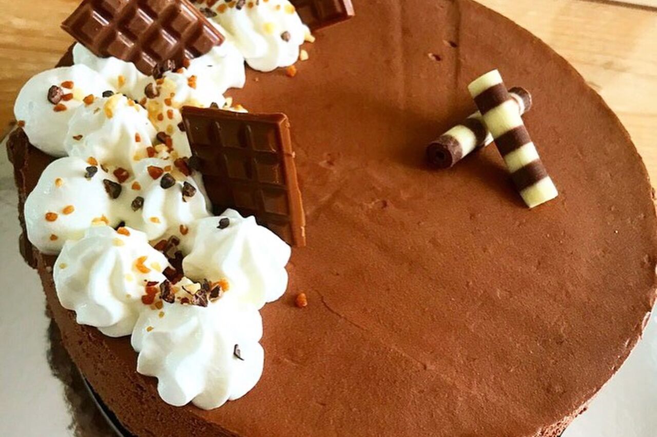 L'entremet mousse au chocolat