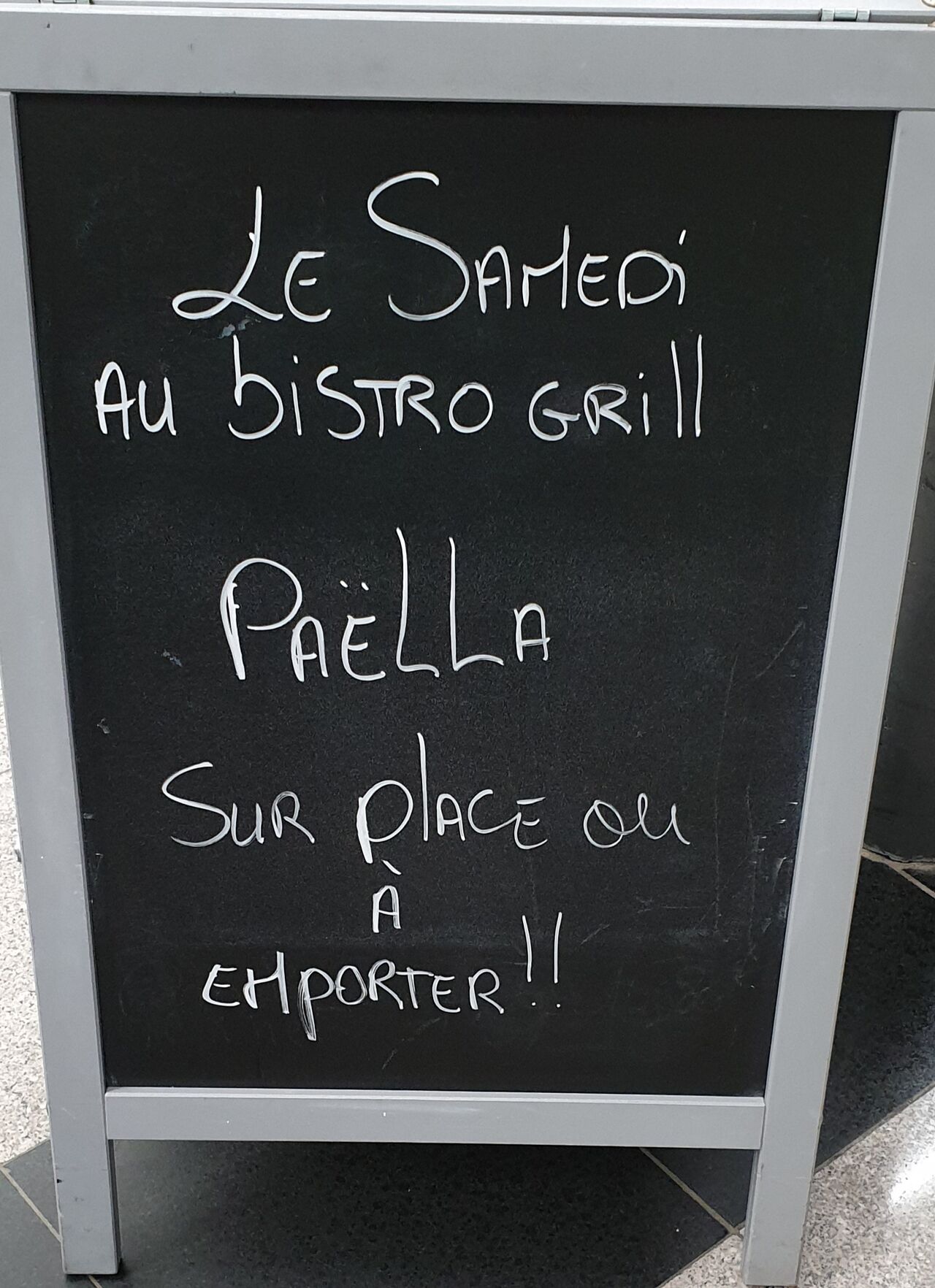 Nouveauté paella à 13,50€