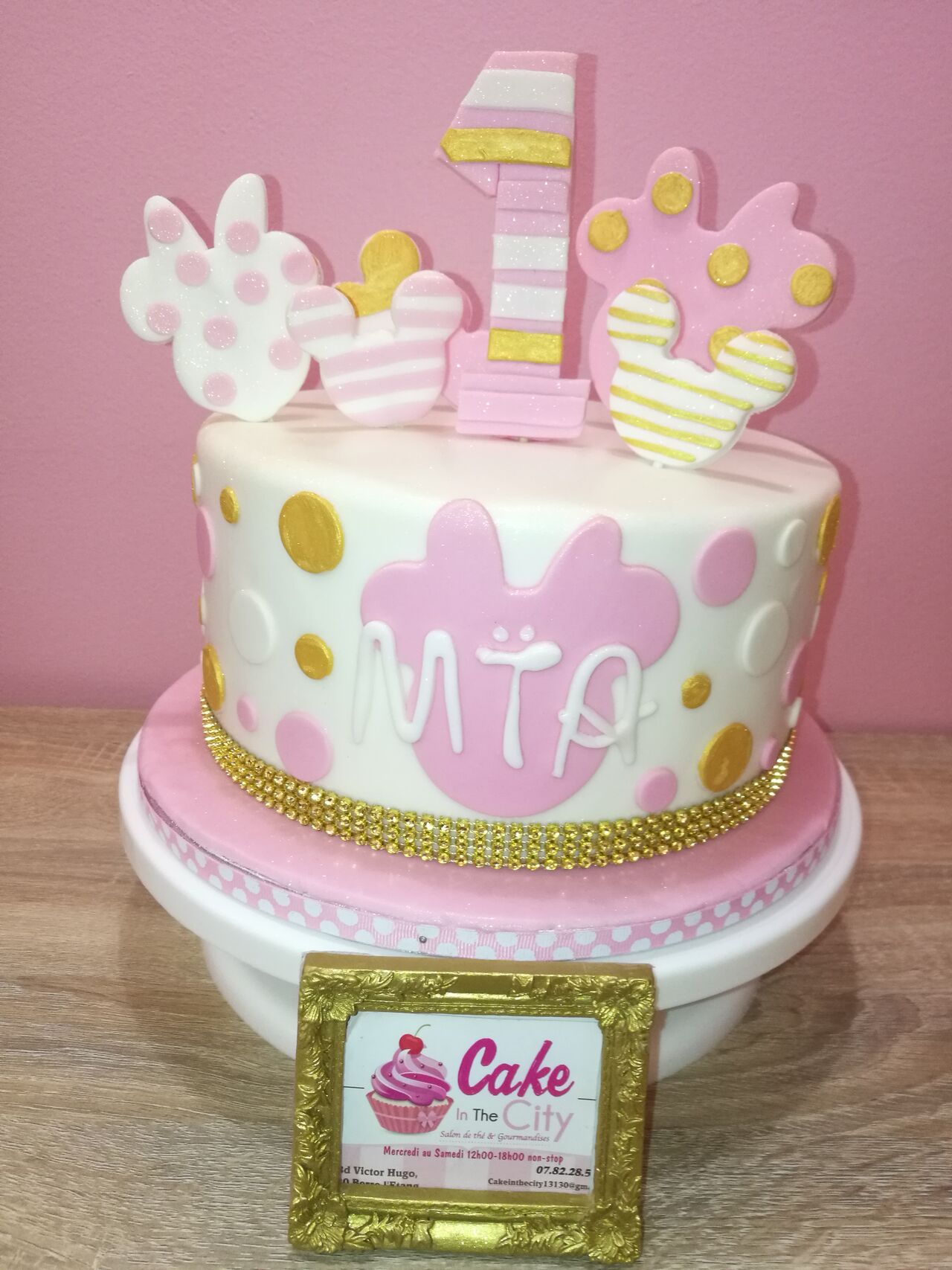 Gâteau Minnie
