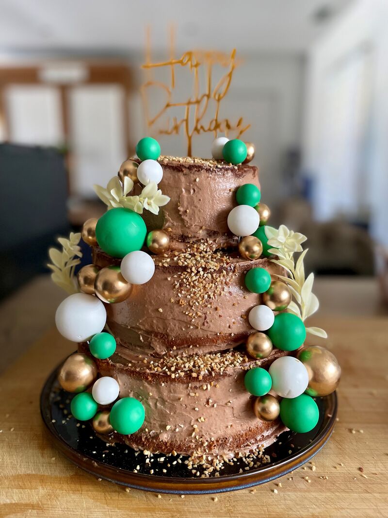 Naked Cake Chocolat noisettes