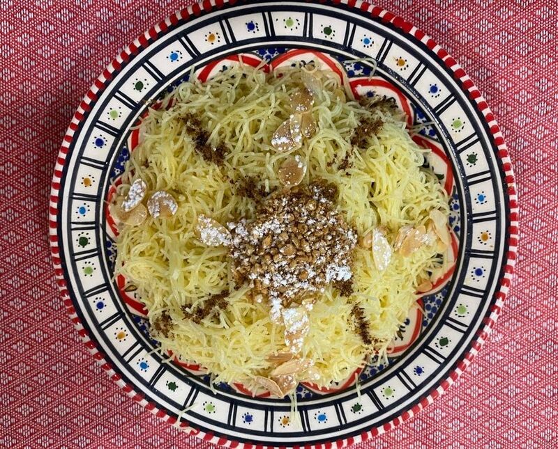 SEFFA Vermicelle au poulet Plat sucré/salé (chaque jeudi)