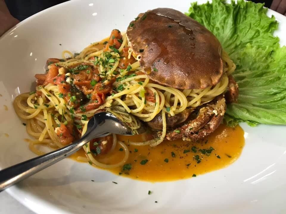 Spaghetti con granciporro