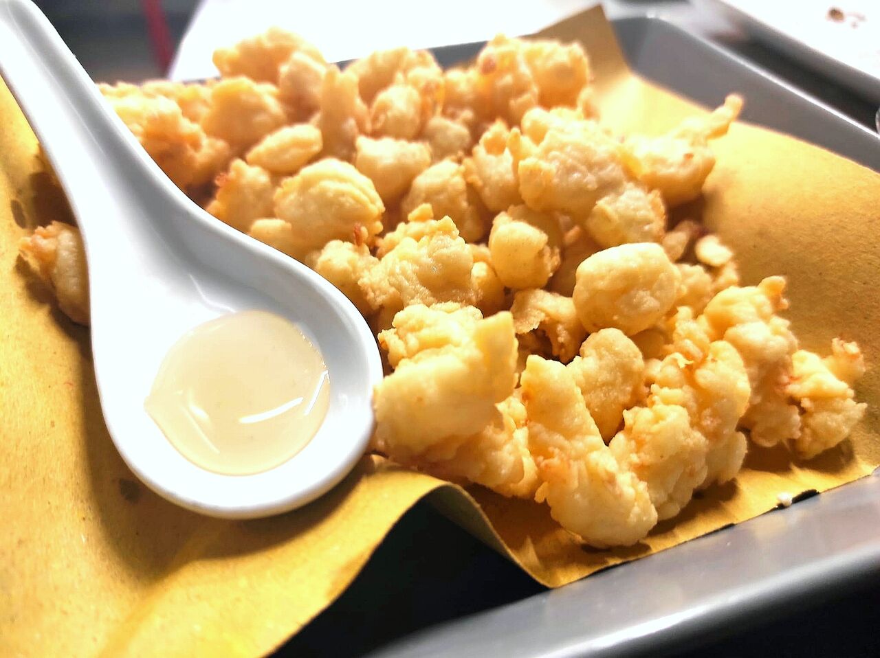 pop corn di baccalà