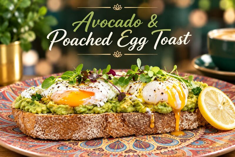 Aguacate con Huevos Benedictinos