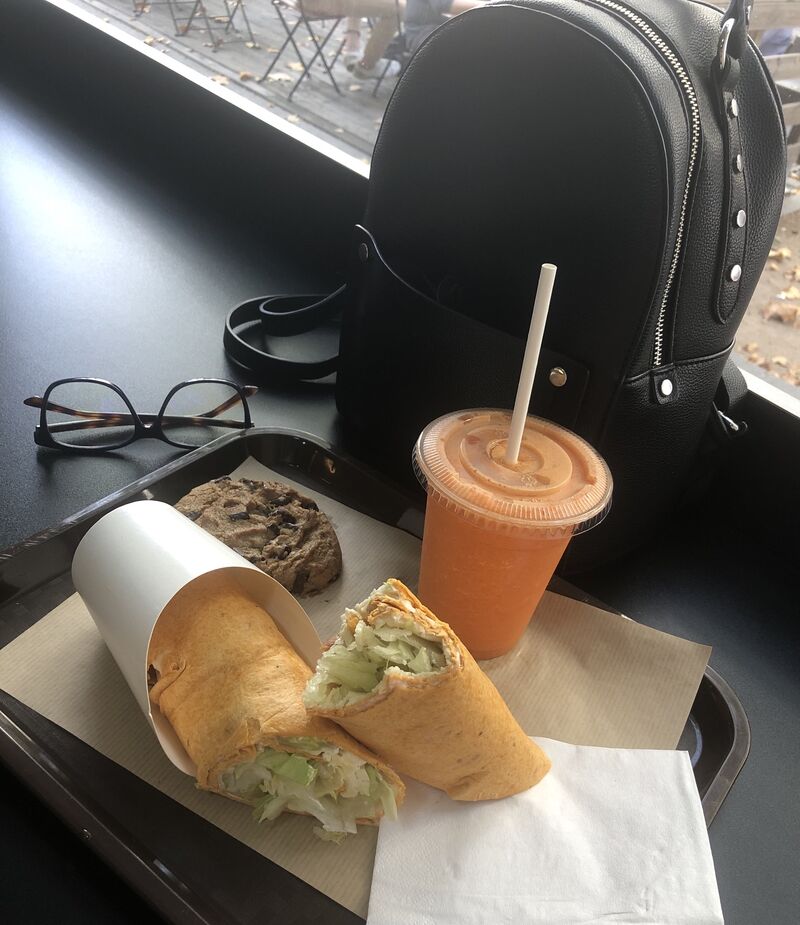 Wrap Formage, Smoothie VIT et Cookie