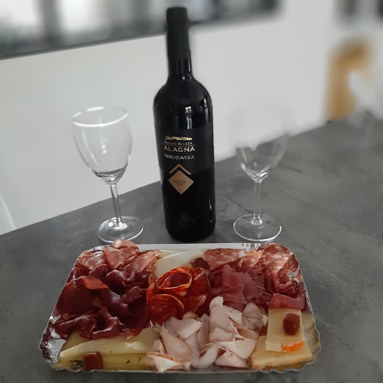 Plateau de charcuteries et fromages