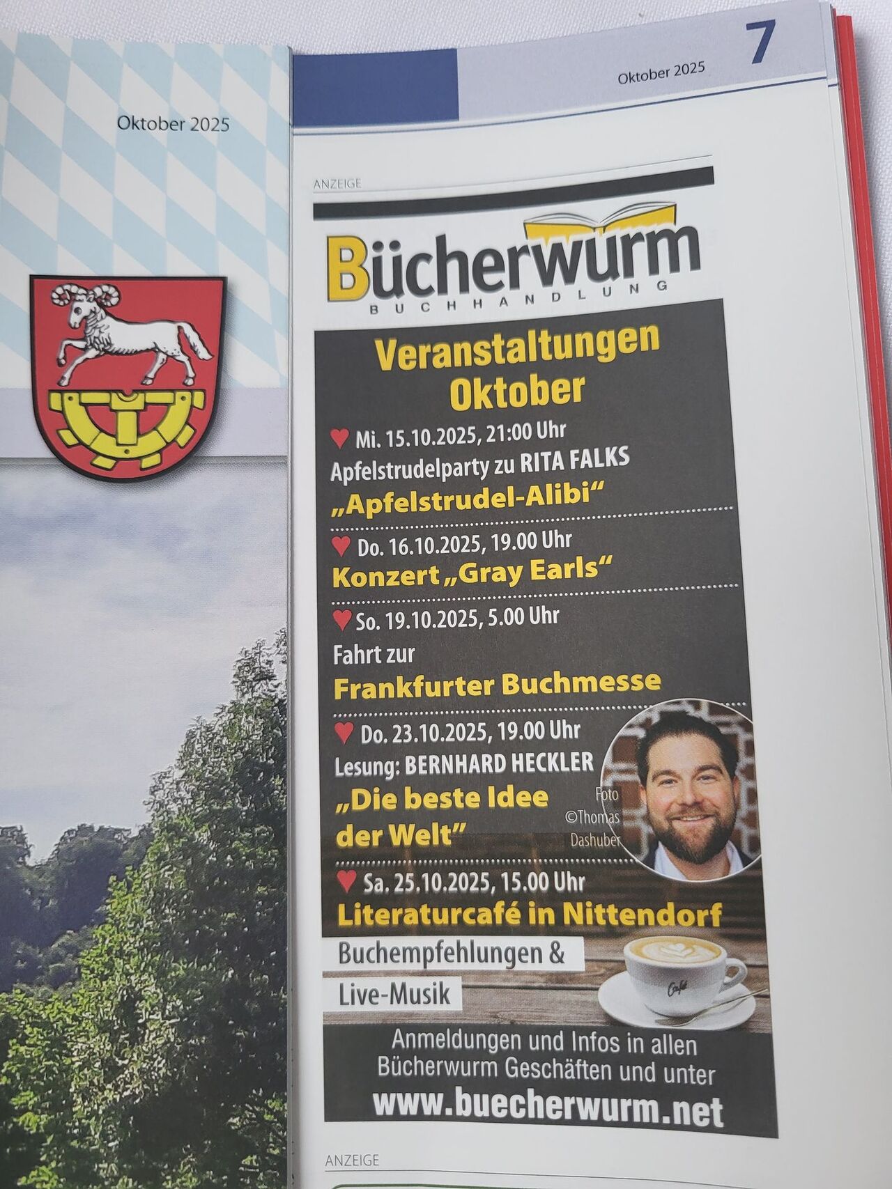 Literaturcafé in Nittendorf