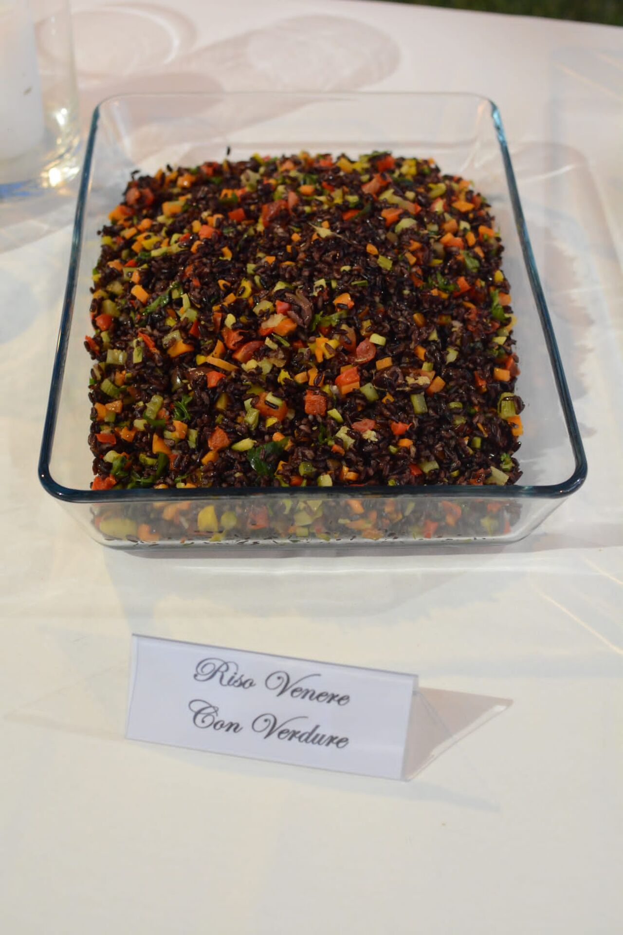 RISO VENERE CON VERDURE