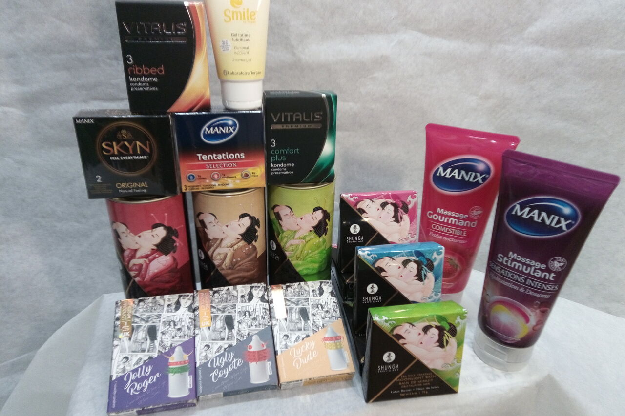 Gels et huiles aphrodisiaques pour massage intime