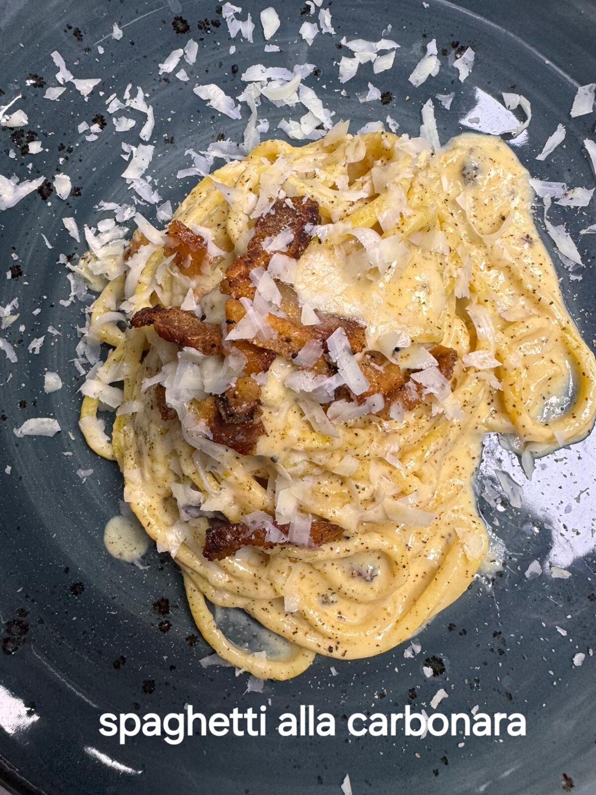 SPAGHETTI ALLA CARBONARA