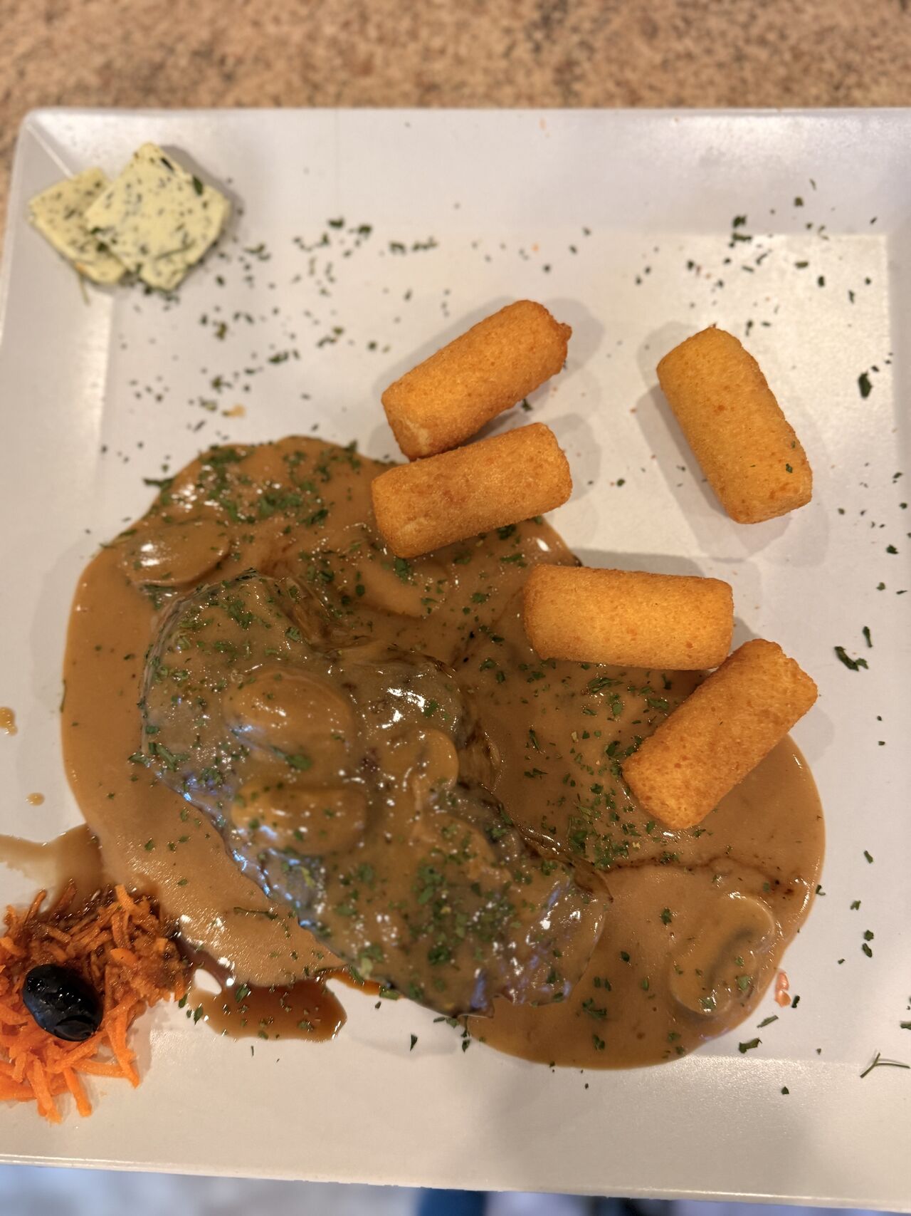 Steak Champignonrahm